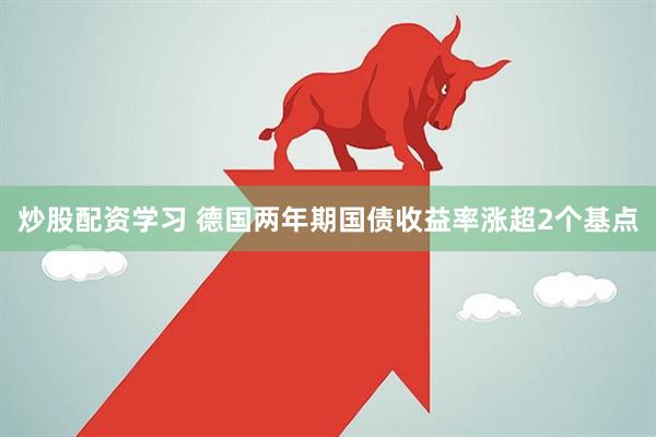 炒股配资学习 德国两年期国债收益率涨超2个基点